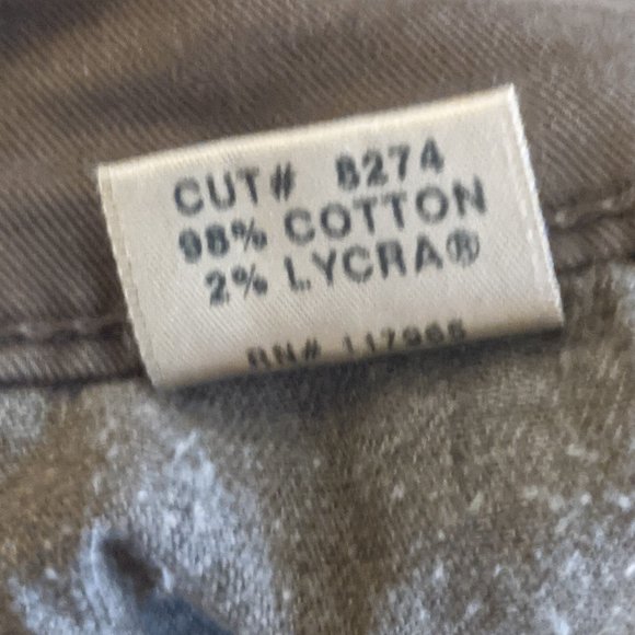 J Brand Jodhpur, Velvet Trim Skinny Size 25 Brown - Picture 3 of 6